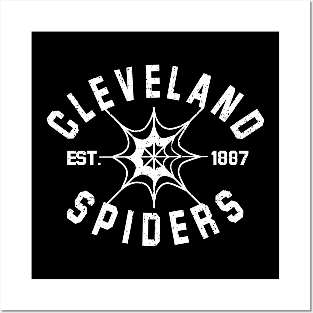 CLEVELAND SPIDERS 1887 DEFUNCT Wall Art by mubays